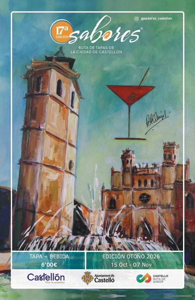 17th Sabores Castellón Tapas Route — Autumn 2026